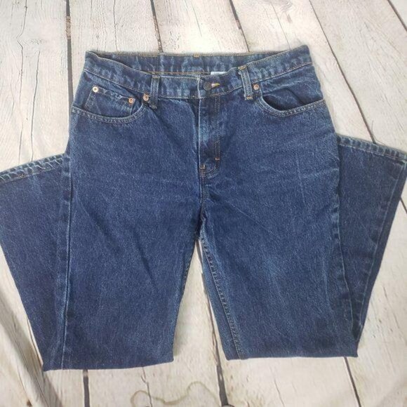 JORDACHE Vintage Mom Jeans High Rise Relaxed Fit Straight Leg Dark Wash14 - Picture 3 of 6